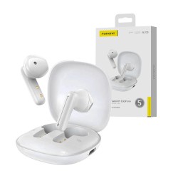 Auscultadores Bluetooth TWS Foneng BL135 Ultra Thin Branco Auscultadores Bluetooth TWS Foneng BL135 Ultra Thin Branco